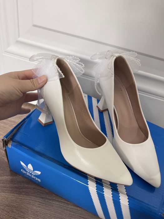 Туфли 6-7см с бантиком