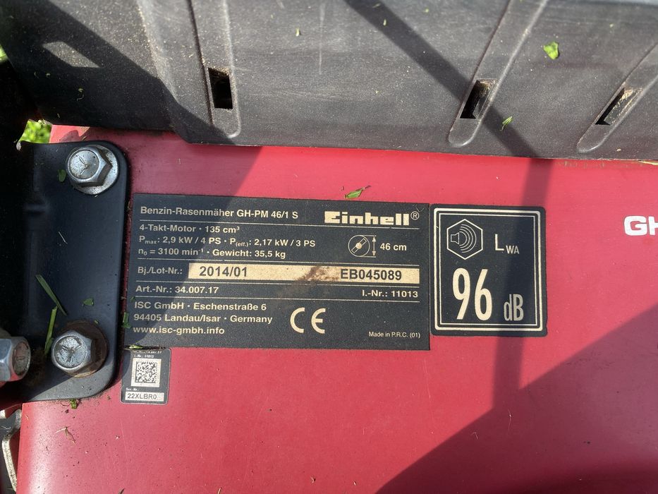 Masina de tuns iarba Einhell