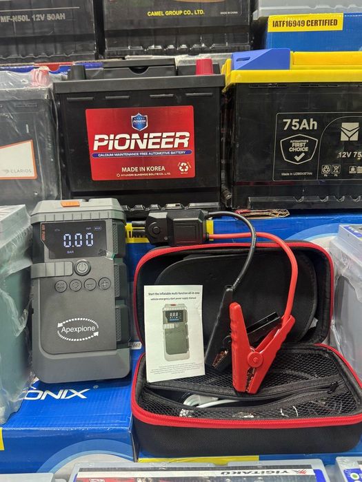 Повербанк бустер powerbank jump starter пуско-зарядное устройство