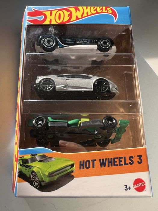 Mattel Set cu 3 mașinuțe Hot Wheels