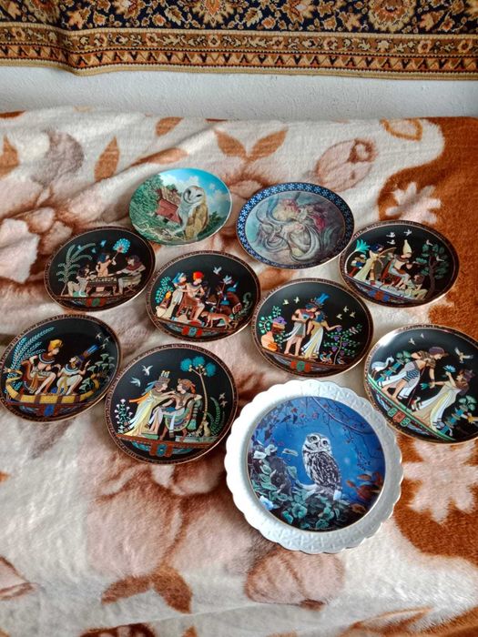 Посуда тарелки коллекционные