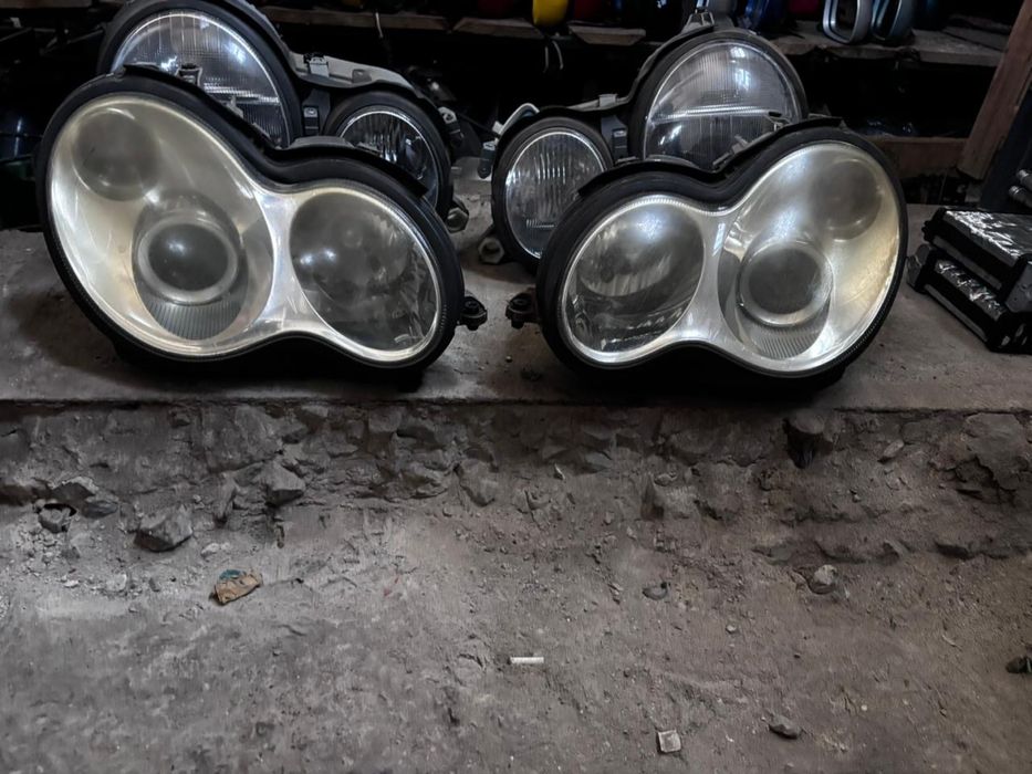 фары на bmw ,mercedes