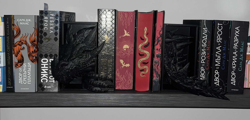 Разделител за книги, декорация - book nook 3д принт