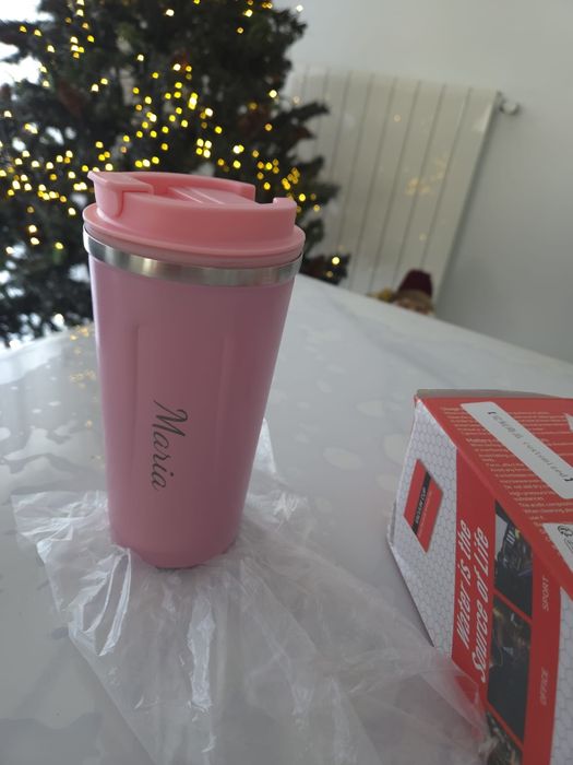 Vând cana termos personalizată