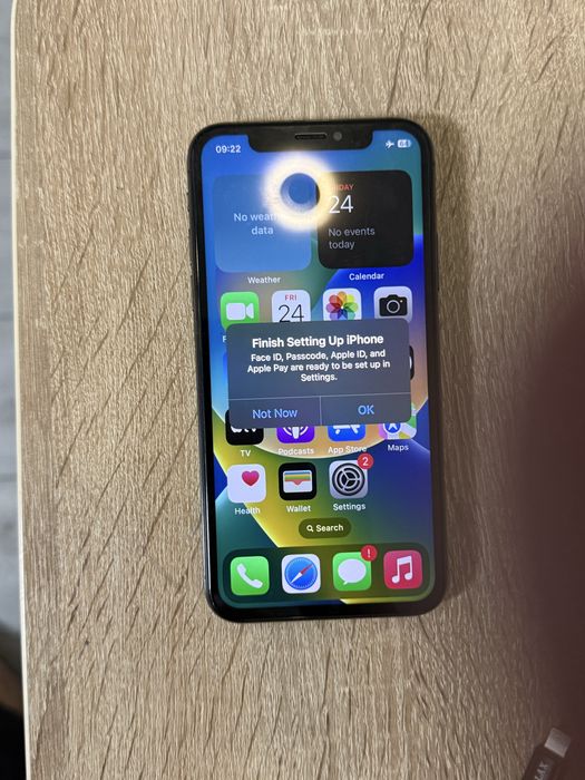 iphone 10  x  256 гб 70 акб