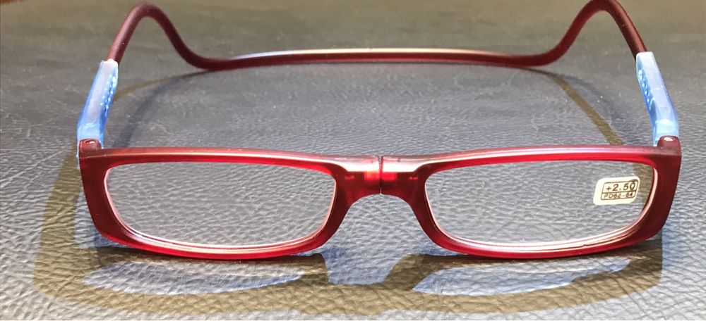Ochelari cu magnet pentru citit/aproape dioptrie +2,50