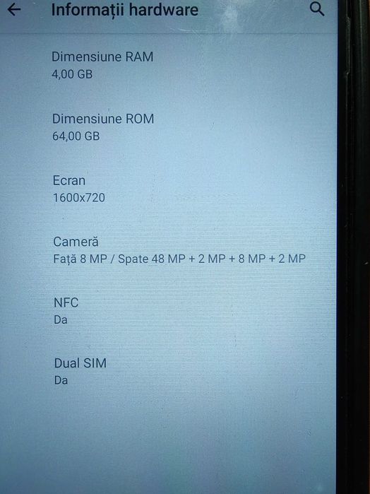 Telefon mobil Motorola Moto G10 XT2127-2 NFC Dual SIM 64GB 4GB 4G 5000
