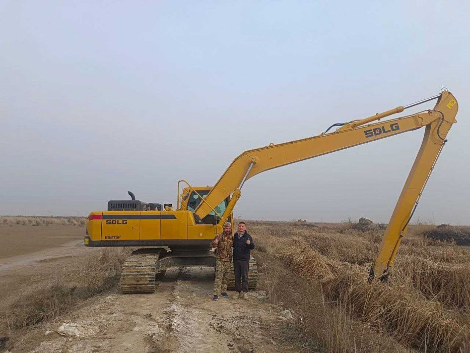 экскаватор гусеничный (мелиоративный)  16 метров SDLG E6275F