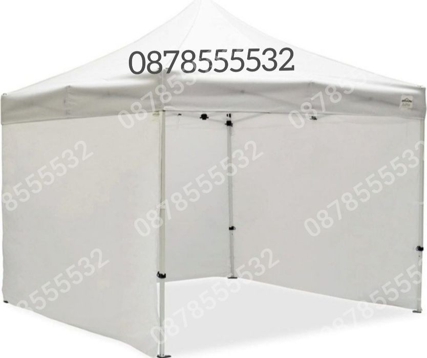 Шатра тип Хармоника, Сгъваема шатра, Шатра с Непромокаемо Платнище