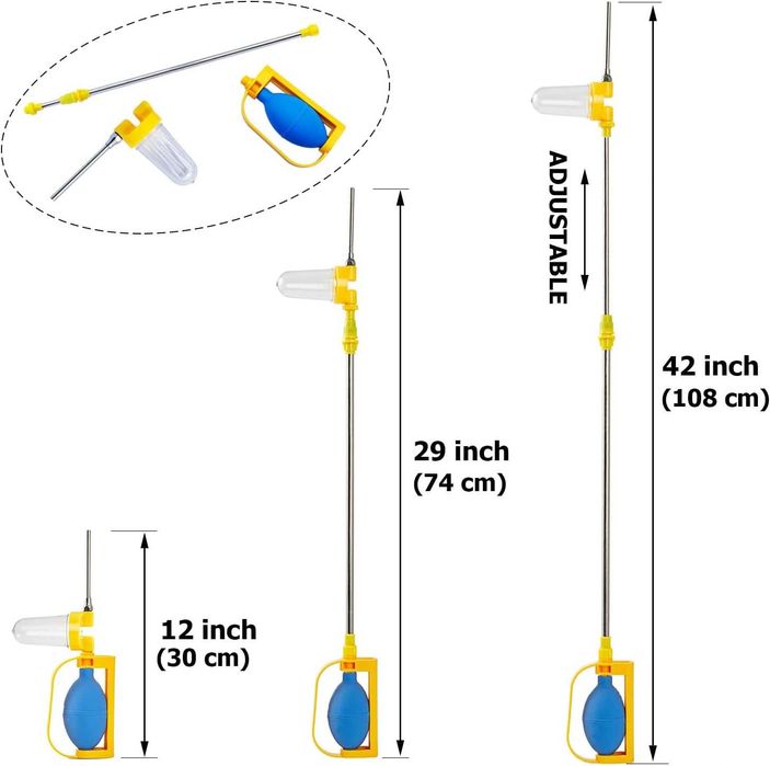 SUNYAY Диатомитна пръскачка с апликатор за инсектициден прах