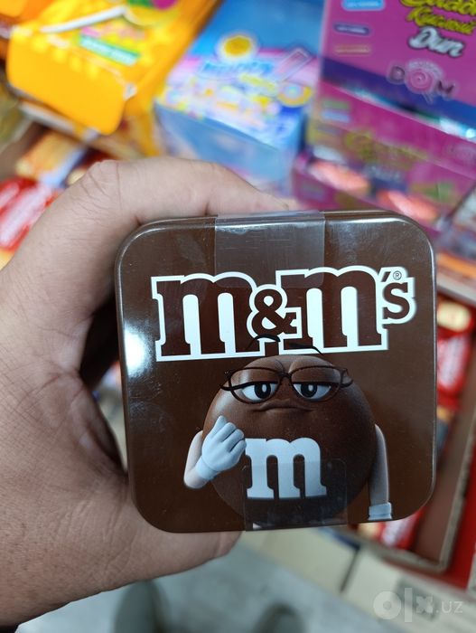 M&MS Темир кутчалар 200гр шоколад.