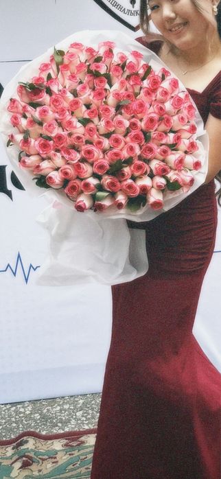 101 букет Qazaq flowers