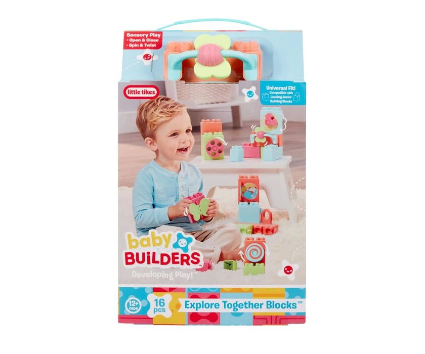 Бебешки конструктор Little Tikes, изследвайте заедно