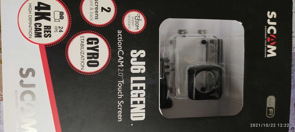 Экшн камера SJCAM SJ6 Legend черный