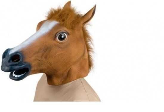 Masca cap de Cal, Halloween, Craciun, An nou,  Petreceri