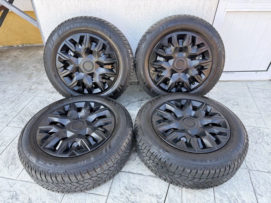 Set roti Fulda DOT 3324 205/60 R16 + jante 16 5x114.3 Impecabile