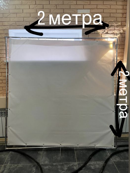 Продам пустой белый баннер 2м&2м