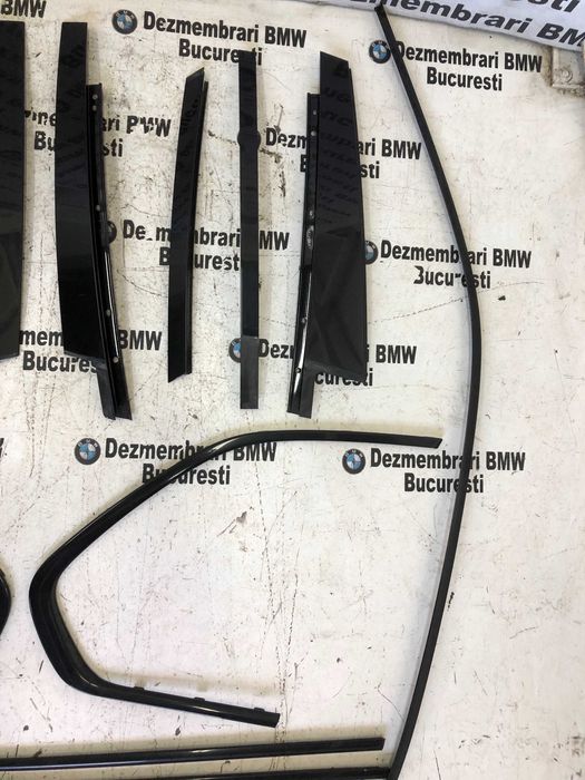 Ornamente trimuri usi shadow line negru lucios BMW X5 E70