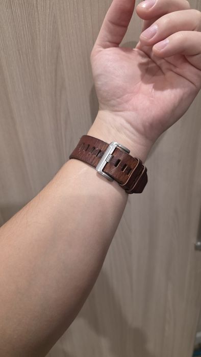 Кожаный ремешок garmin 51mm, 26mm размер оригинал