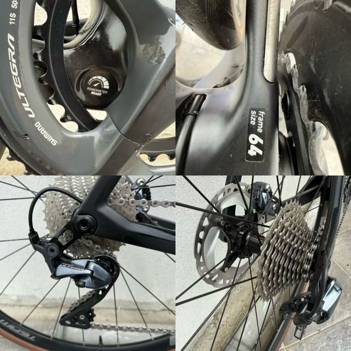 Bicicleta Rose Reveal Six XL carbon 2x11 full ultrega ciclocross cursiera gravel