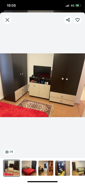 Parter 2 camere 58 metri echipat complet