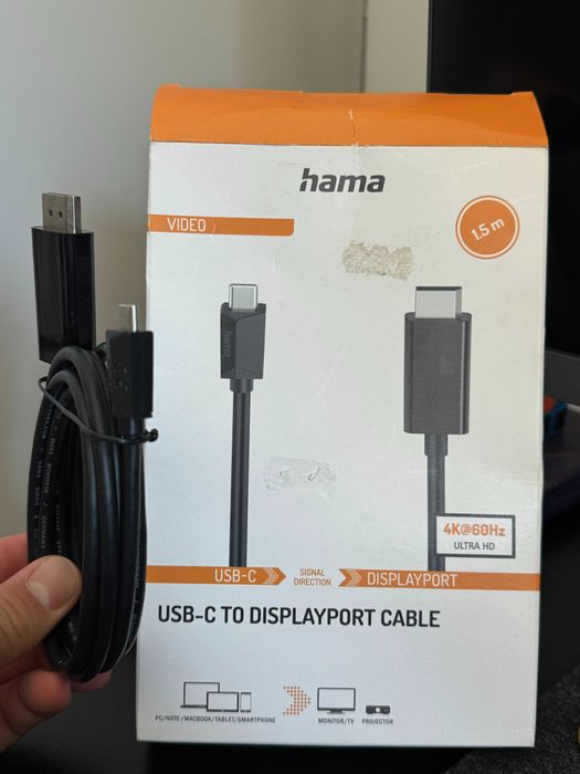 HAMA USB-C to displayport