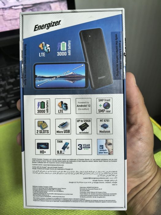 Telefon Energizer Ultimate Android