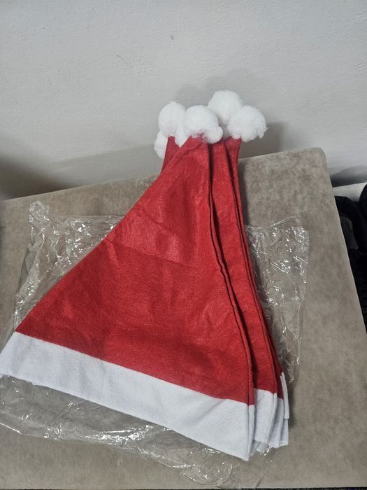 Шапочки новогодние 10 шт