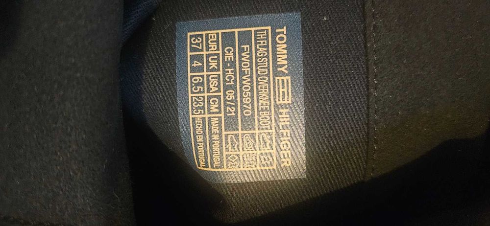 Ботуши Tommy Hilfiger - номер 37