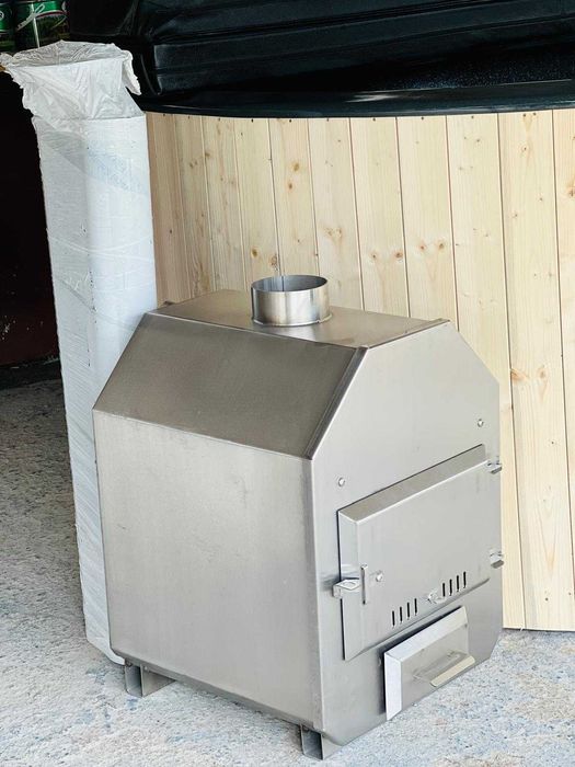 Ciubăr rotund XXL–10persoane–Aeromasaj,LED,izolație–Transport GRATUIT!