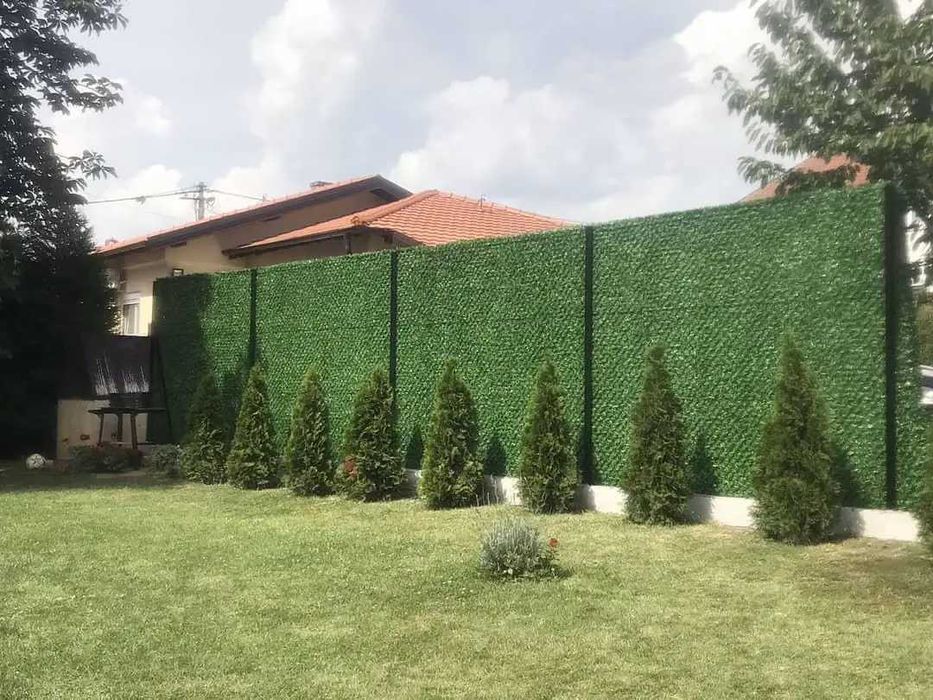 Зелёный забор для балкона и террасы | Изгородь для ограждения