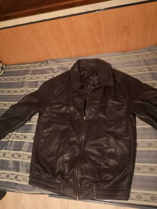 Mъжко кожено яке от естествена кожа - ROCKEDS - L размер