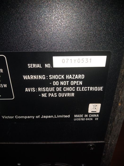 Активен буфер JVC  SP- PVS-66 ,за ремонт / части .