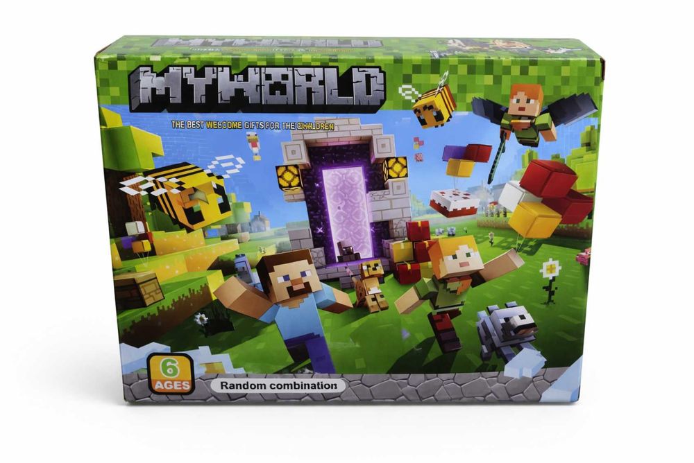 Ексклузивно | 228 ч. Майнкрафт Магнитни кубчета в 2 СПЕЦИАЛНИ КОМЛЕКТА