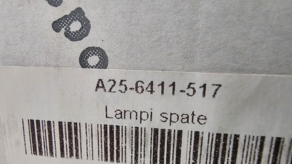 Stop dreapta Camion colt alb rosu portocaliu