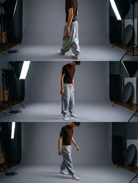 Широкие штаны Sakura