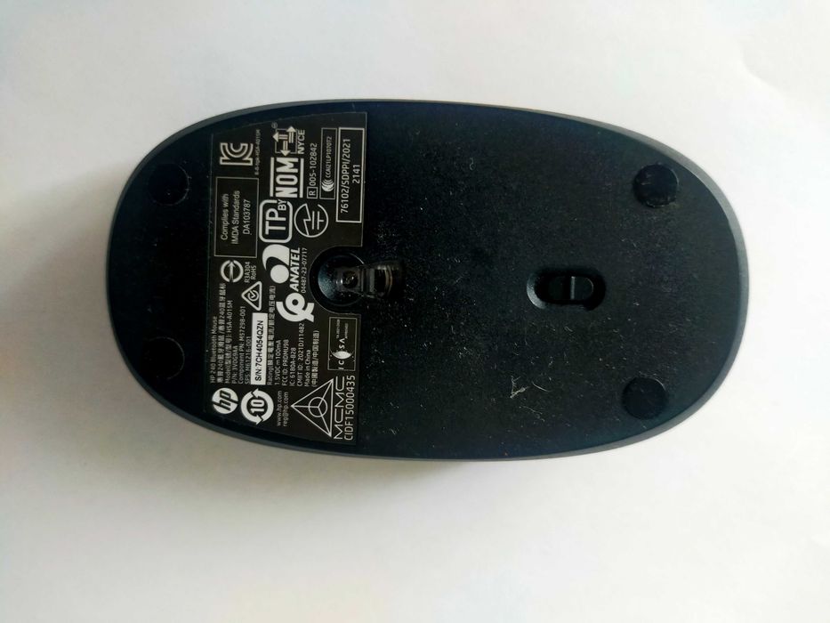 Mouse wireless HP 240 Jet Black bluetooth