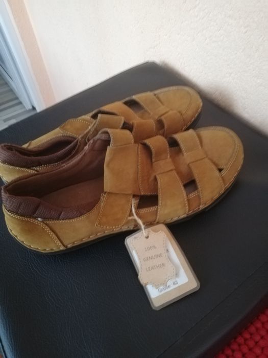Sandale noi Cliford nr 43 piele naturala bărbați