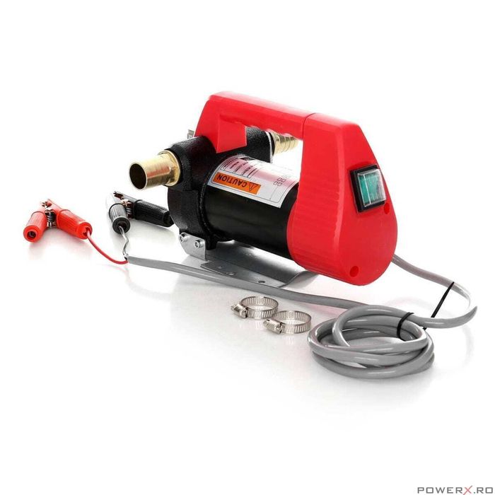 Pompa pentru transfer combustibil 12V, 250 W, 55 l/min, Kraft