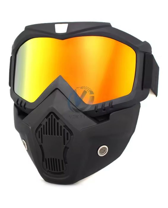 Защитна маска  и слънчеви очила