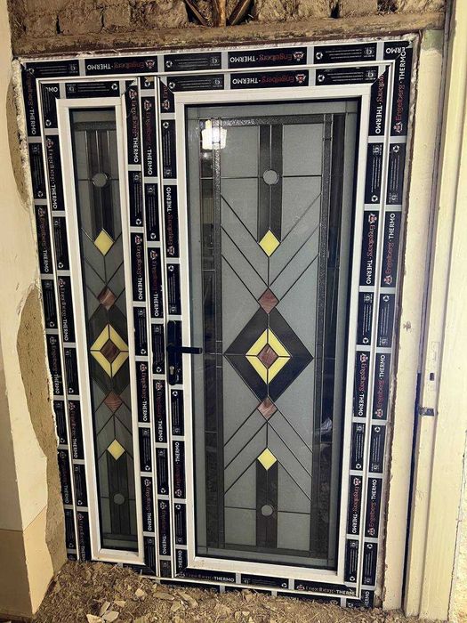 Akfa va MDFlar uchun gulli oynalar yasab beramiz