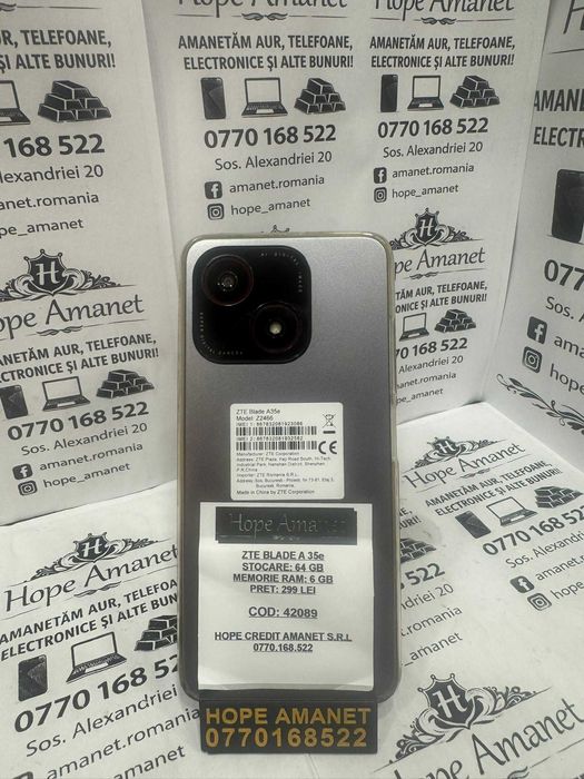 Hope Amanet P1/ZTE BLADE A 35e/COD 42089