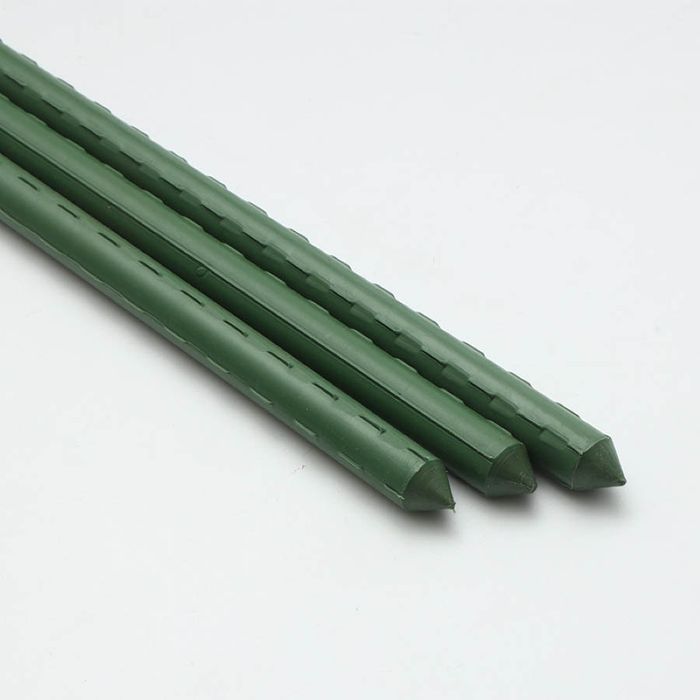 МЕТАЛЕН КОЛ ЗА ДОМАТИ Ф20–210 см, цени на ЕДРО и дребно пвц покритие