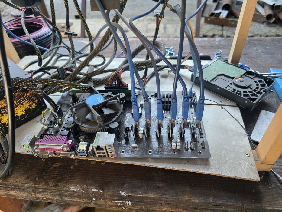 Mining rig rx470 Sapphire 4gb