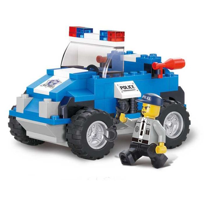 Joc constructie caramizi tip Lego Police Emergency Action