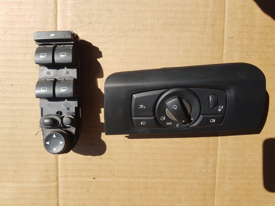 panou butoane geamuri faruri bmw e70 e71 x5 x6