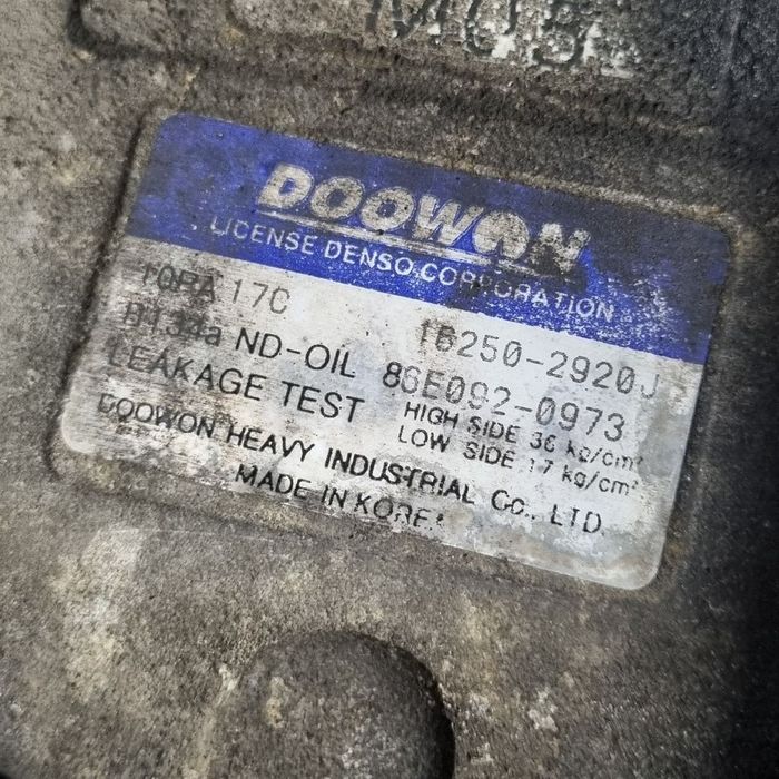 Compresor clima Hyundai Tucson 2.0 D 2006 - 2010 113CP D4EA (1477) Diesel 162502920J