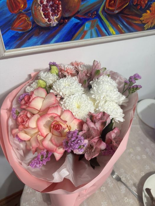 Продам свежий букет за 3000