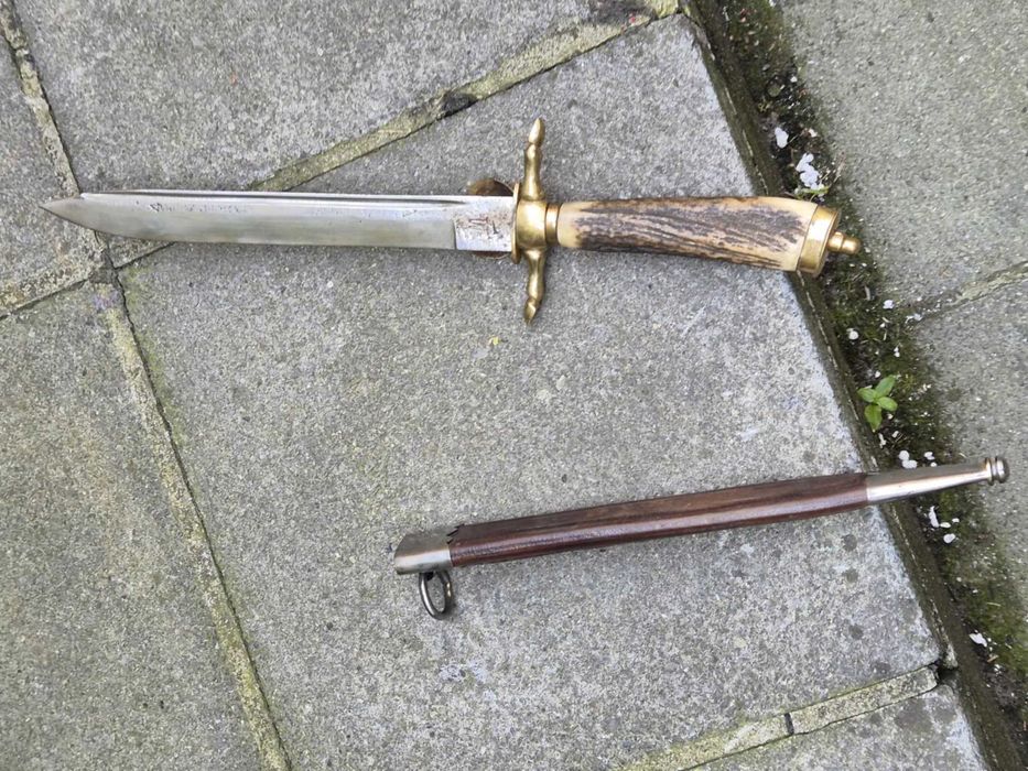 Cutit vintage german de vanatoare