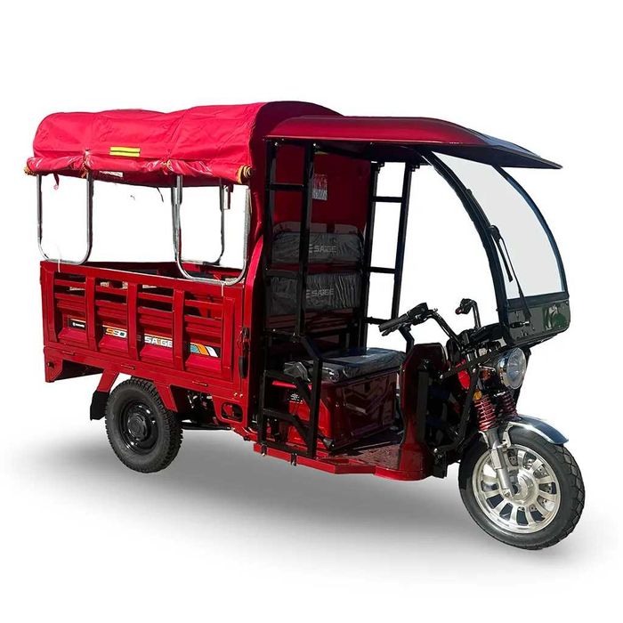 Карго триколка  3000W 72V 58Ah. Товароносимост – 800кг. Пробег – 85km